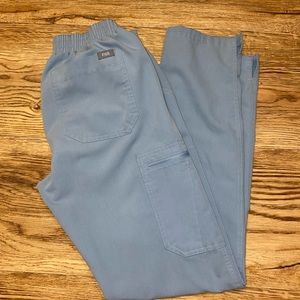 FIGS Yola Dusty Blue Scrub Pant